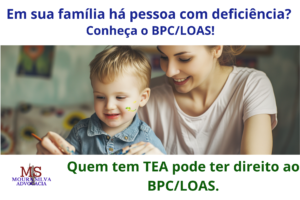 Criança com TEA sendo auxiliada pela mãe - advogado BPC/LOAS em Brasília